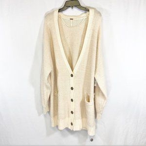Free People Slouchy Cardigan
